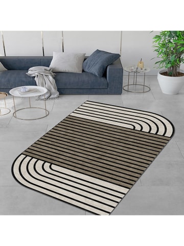 CARPET DIEM Laagpolig tapijt bruin/beige