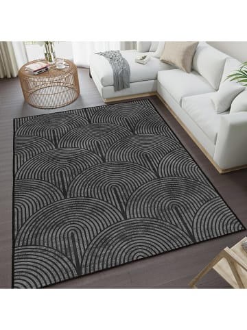 CARPET DIEM Dywan w kolorze szaro-czarnym