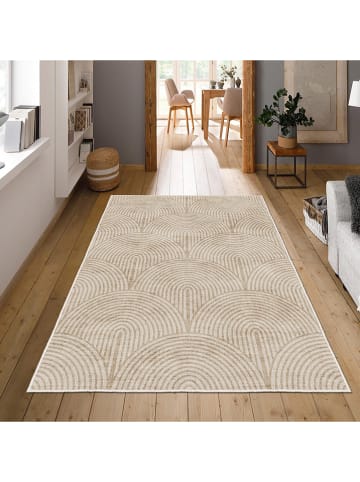 CARPET DIEM Laagpolig tapijt beige