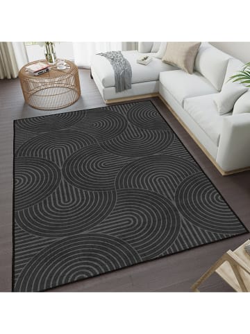 CARPET DIEM Dywan w kolorze szaro-czarnym
