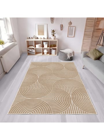 CARPET DIEM Laagpolig tapijt beige