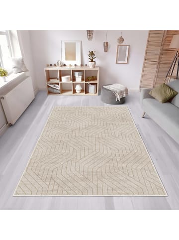 CARPET DIEM Dywan w kolorze beżowym