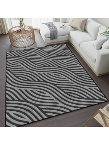 CARPET DIEM Dywan w kolorze szaro-czarnym