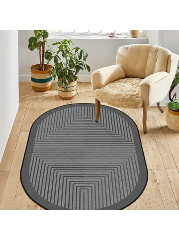 CARPET DIEM Kurzflor-Teppich in Grau