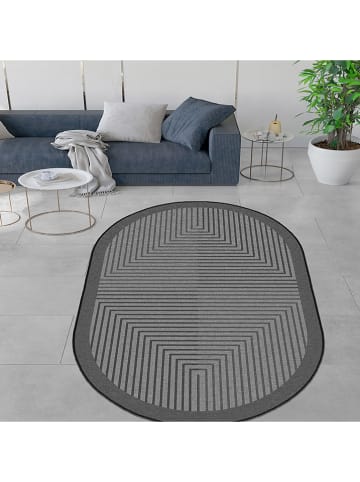 CARPET DIEM Kurzflor-Teppich in Grau