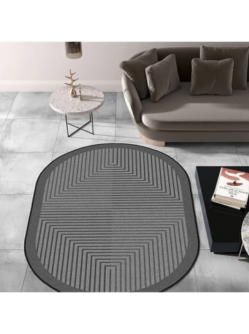 CARPET DIEM Kurzflor-Teppich in Grau