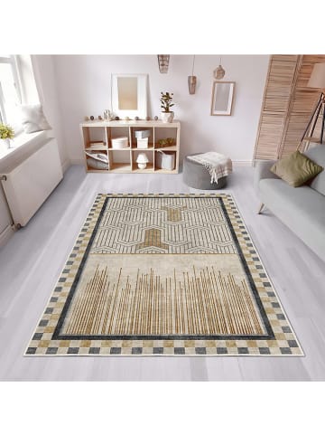CARPET DIEM Laagpolig tapijt beige/lichtbruin/grijs