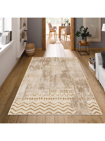 CARPET DIEM Dywan w kolorze beżowym