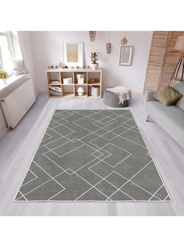 CARPET DIEM Laagpolig tapijt grijs
