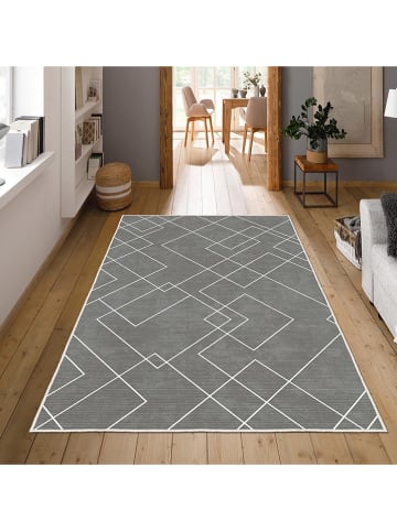 CARPET DIEM Laagpolig tapijt grijs