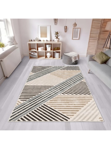 CARPET DIEM Laagpolig tapijt beige/lichtbruin/grijs