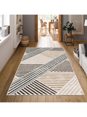 CARPET DIEM Laagpolig tapijt beige/lichtbruin/grijs