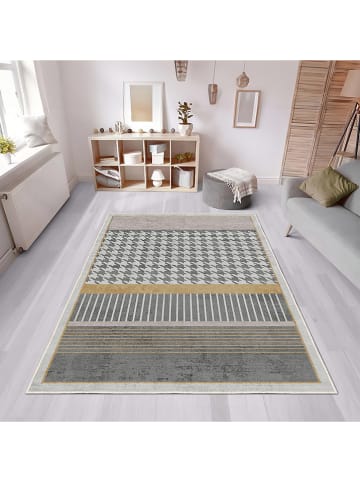 CARPET DIEM Laagpolig tapijt grijs/lichtbruin