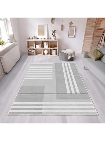 CARPET DIEM Dywan w kolorze szaro-białym