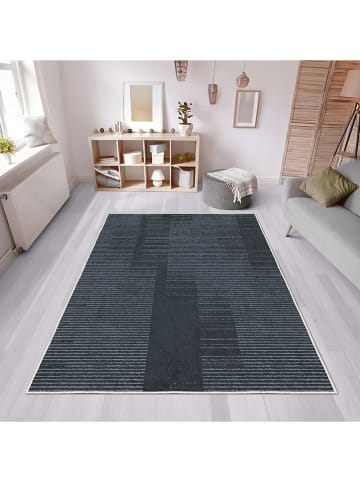 CARPET DIEM Kurzflor-Teppich in Anthrazit
