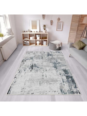 CARPET DIEM Laagpolig tapijt grijs/blauw