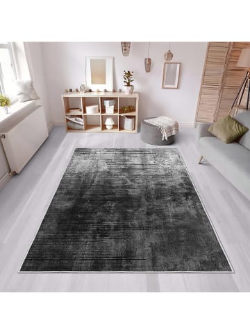 CARPET DIEM Laagpolig tapijt zwart/grijs