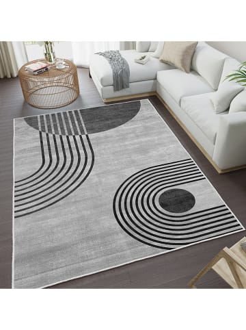 CARPET DIEM Dywan w kolorze szaro-czarnym