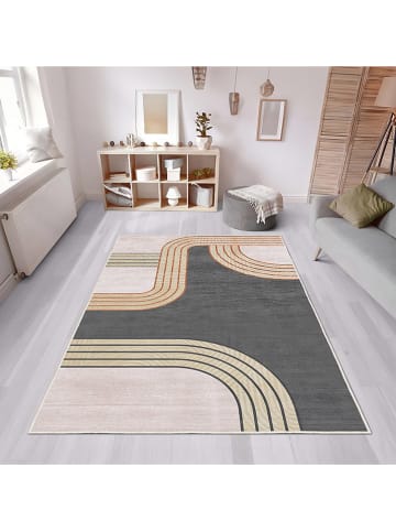 CARPET DIEM Laagpolig tapijt grijs/beige/lichtbruin