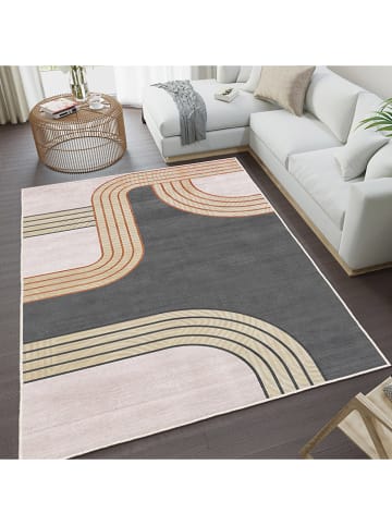 CARPET DIEM Laagpolig tapijt grijs/beige/lichtbruin