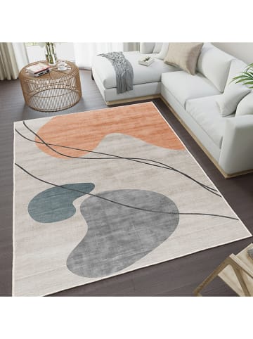 CARPET DIEM Kurzflor-Teppich in Grau