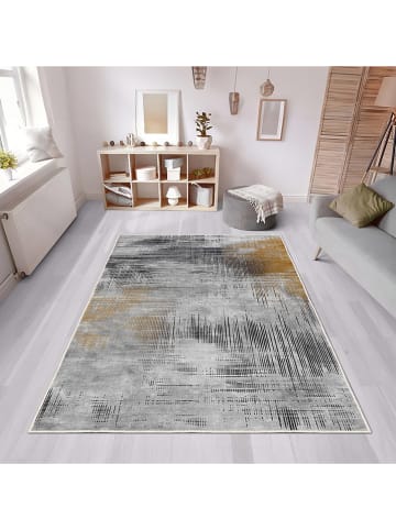 CARPET DIEM Laagpolig tapijt grijs/lichtbruin