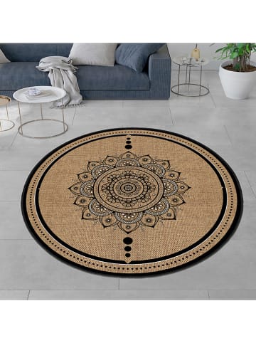 CARPET DIEM Kurzflor-Teppich in Hellbraun