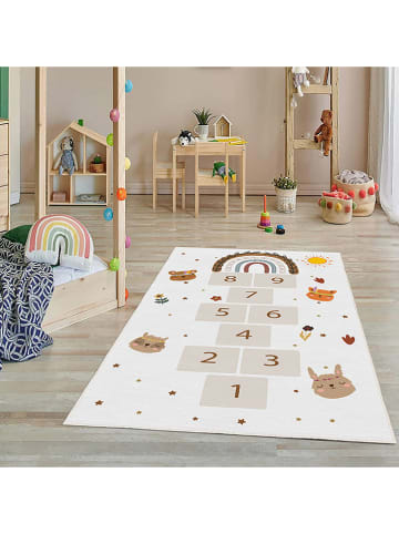 CARPET DIEM Laagpolig tapijt wit/beige