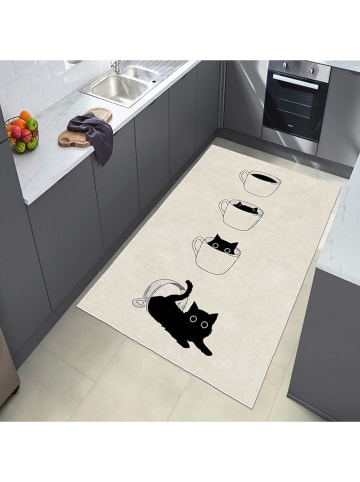 CARPET DIEM Kurzflor-Teppich in Creme