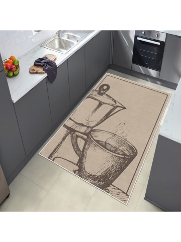 CARPET DIEM Laagpolig tapijt beige