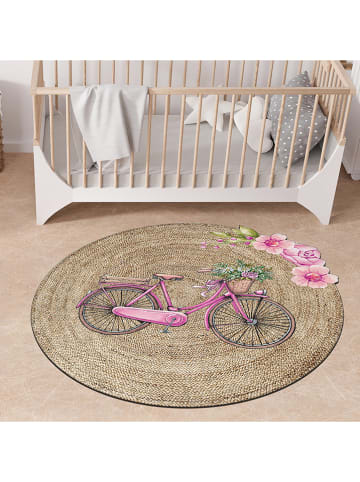CARPET DIEM Kurzflor-Teppich in Beige