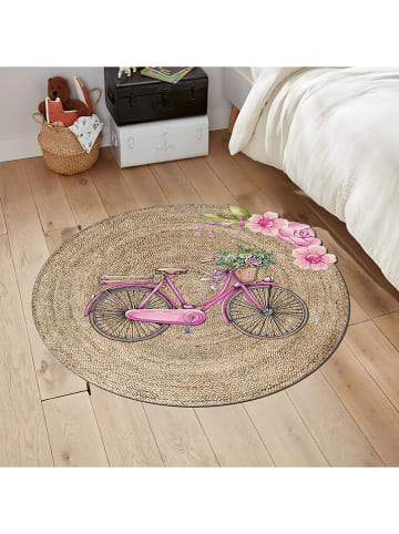 CARPET DIEM Dywan w kolorze beżowym