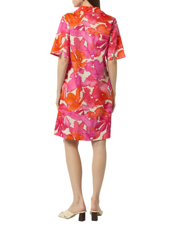 comma Jurk oranje/roze