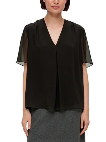 s.Oliver Blouse zwart