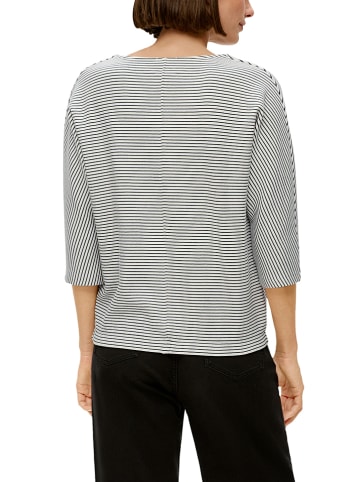s.Oliver Blouse wit/zwart