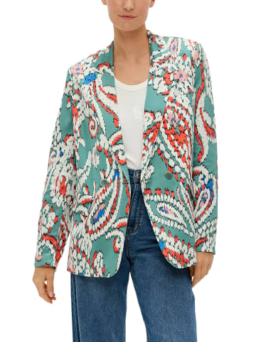 s.Oliver Blazer groen/meerkleurig