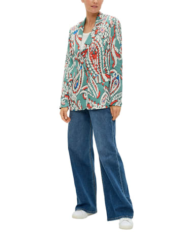 s.Oliver Blazer groen/meerkleurig