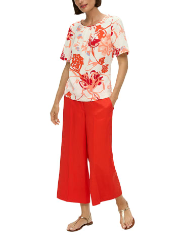 s.Oliver Blouse wit/rood