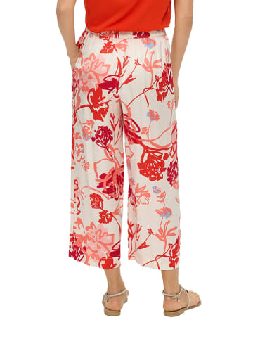 s.Oliver Broek wit/rood