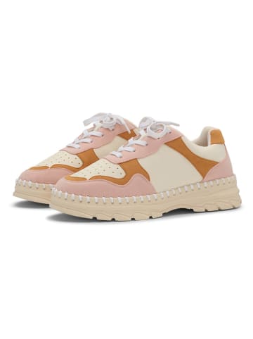 Ilse Jacobsen Sneakers beige lichtroze oranje goedkoop kopen limango