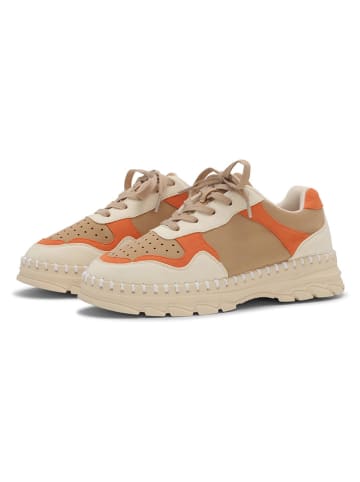 Ilse Jacobsen Sneakers in Beige/ Orange