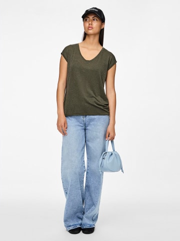 Pieces Shirt "Billo" groen