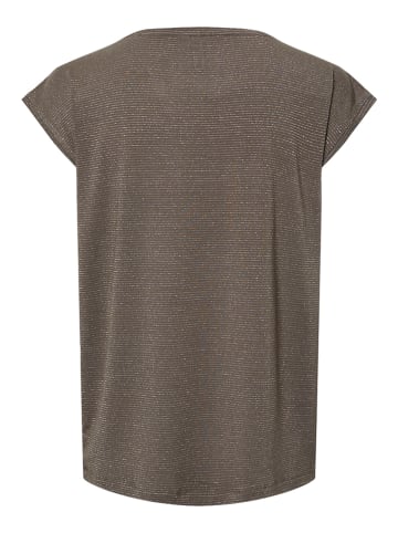 Pieces Koszulka "Billo" w kolorze khaki
