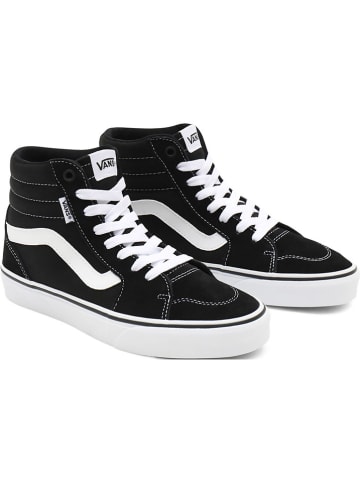Vans Leder-Sneakers "Filmore Hi" in Schwarz
