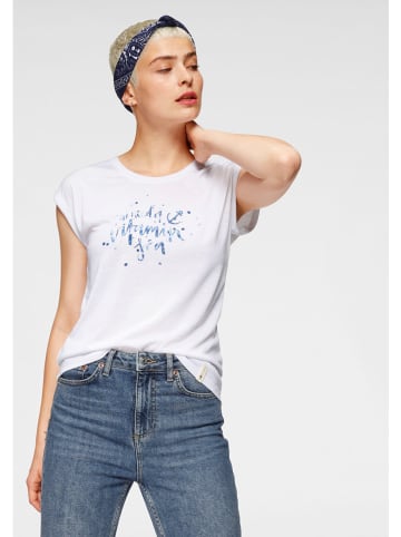 OCEAN SPORTSWEAR 2er-Set: Shirt in Weiß/ Dunkelblau