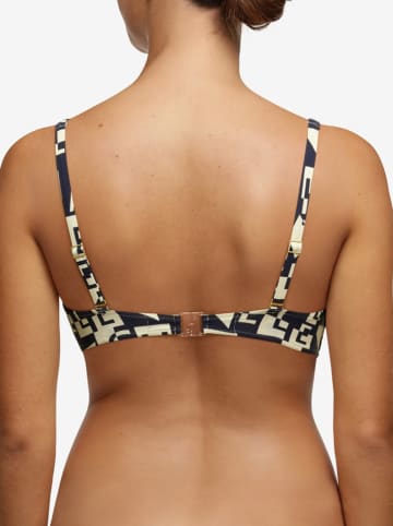 Chantelle Bikinitop donkerblauw/wit