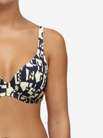 Chantelle Bikinitop donkerblauw/wit