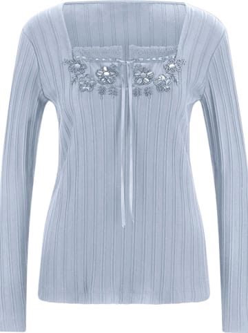 Heine Longsleeve in Hellblau