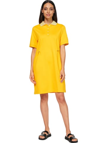 Heine Sukienka koszulowa w kolorze żółtym
