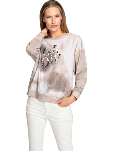 Heine Sweatshirt in Creme/ Beige